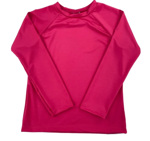 Blusa masculina malha UV manga longa Infantil
